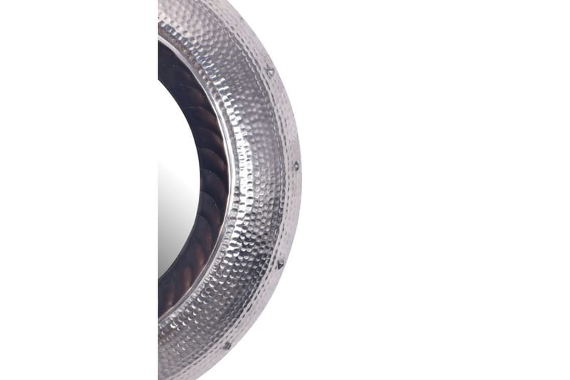 Spejl Wohnling Moderne bølgeformet metalramme rund 74 cm - Boligtilbehør - Vægdekoration - Rammer