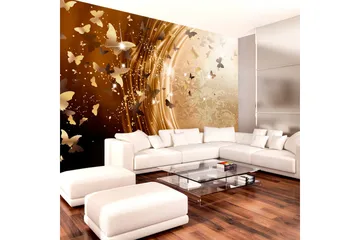 Canvastavle Gylden sti 250x175 - Artgeist sp. z o. o. - Boligtilbehør - Vægdekoration - Tapeter - Fototapeter
