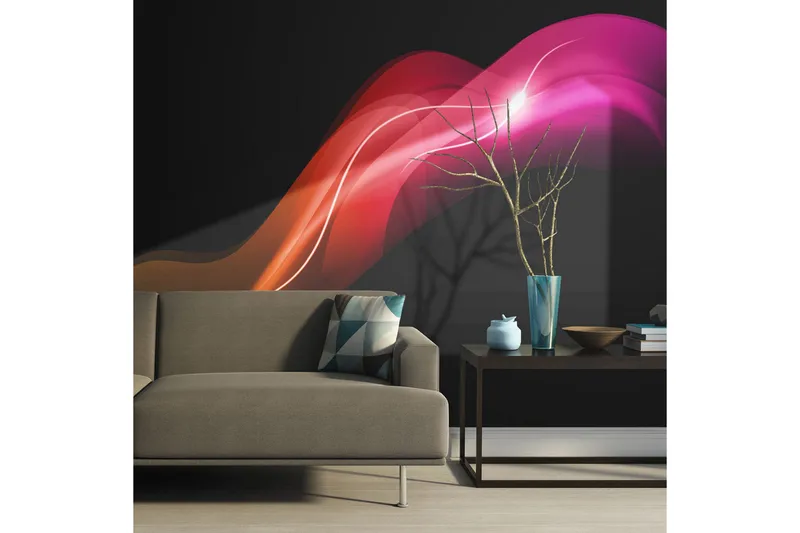 Canvastavle abstrakt Farverig vandmåtte 200x154, Artgeist sp. z o. o.