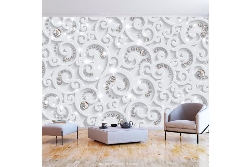 Canvastavle abstrakt glamour 250x175 - Artgeist sp. z o. o. - Boligtilbehør - Vægdekoration - Tapeter - Fototapeter