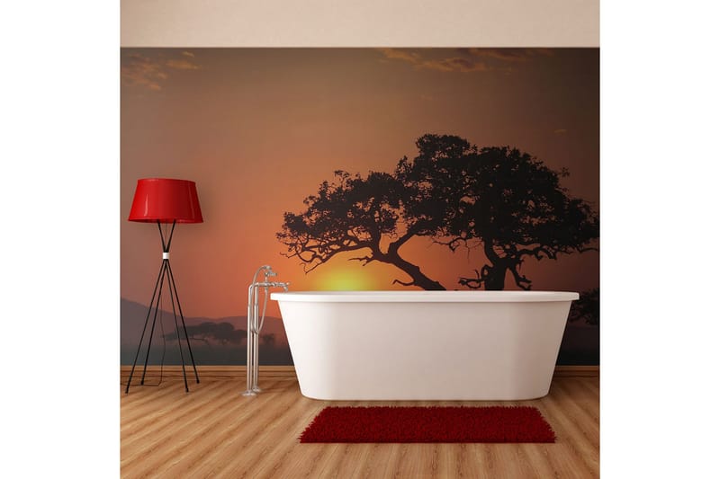 Canvastavle Afrika Sunset 200x154, Artgeist sp. z o. o.