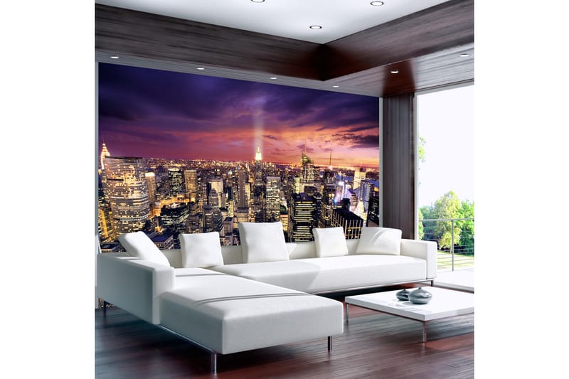 Canvastavle aften i New York City 150x105, Artgeist sp. z o. o.