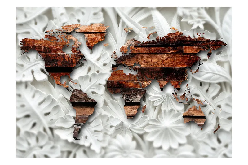 Canvastavle Alabastrine kort 250x175 - Artgeist sp. z o. o. - Boligtilbehør - Vægdekoration - Tapeter - Fototapeter