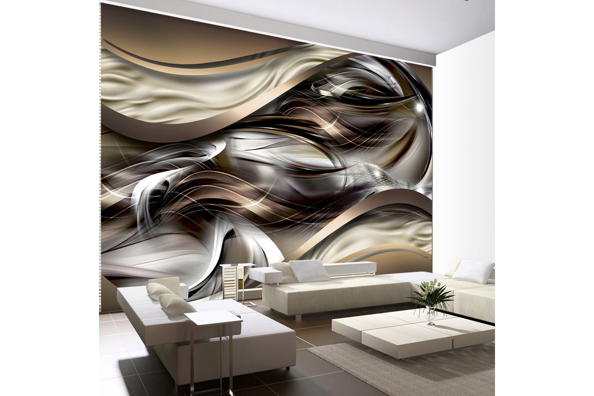 Canvastavle Amber Winds 100x70 - Artgeist sp. z o. o. - Boligtilbehør - Vægdekoration - Tapeter - Fototapeter