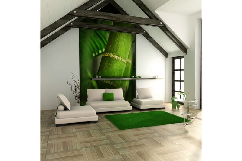 Canvastavle bambus detal 250x193, Artgeist sp. z o. o.
