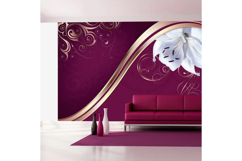 Canvastavle blomster paraply 250x175, Artgeist sp. z o. o.