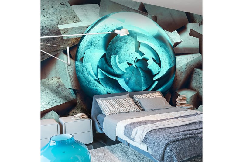 Canvastavle Blue Glow 200x140, Artgeist sp. z o. o.