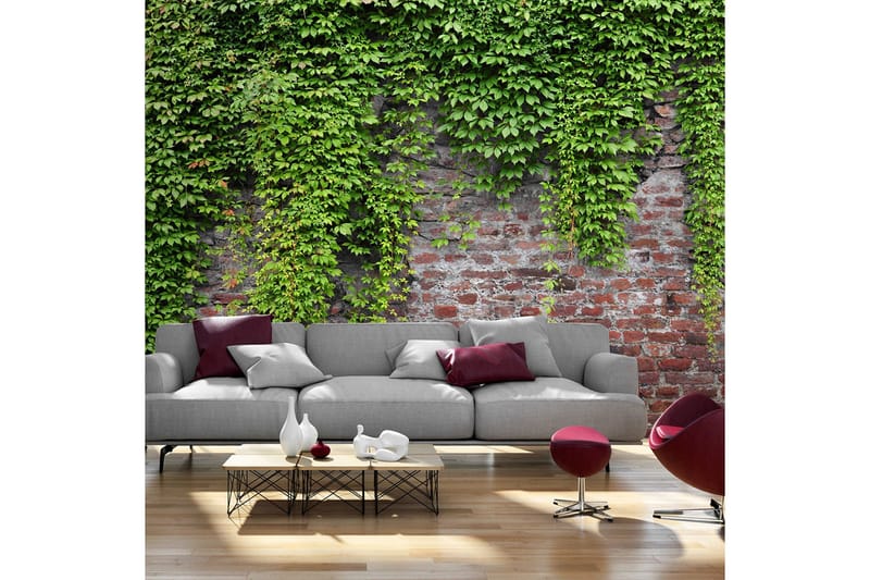 Canvastavle Brick And Ivy 150x105, Artgeist sp. z o. o.