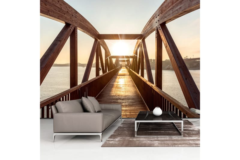 Canvastavle Bridge of The Sun 100x70, Artgeist sp. z o. o.