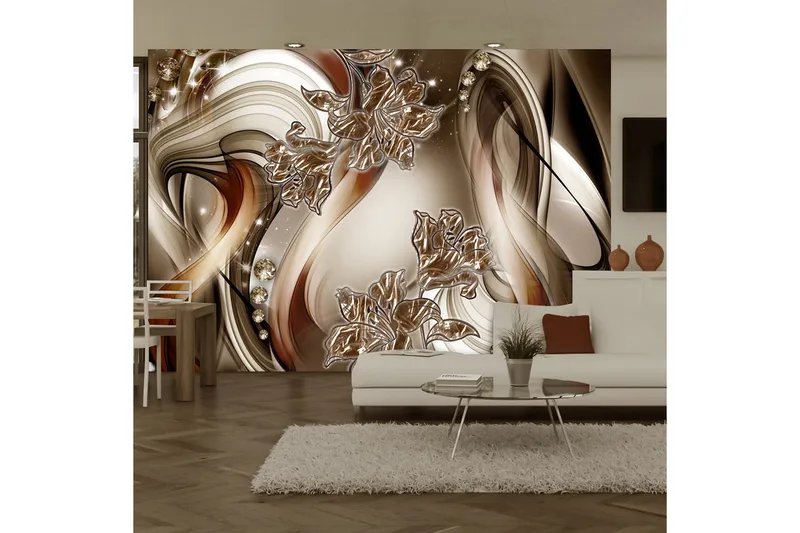 Canvastavle Brown Symphony 100x70, Artgeist sp. z o. o.