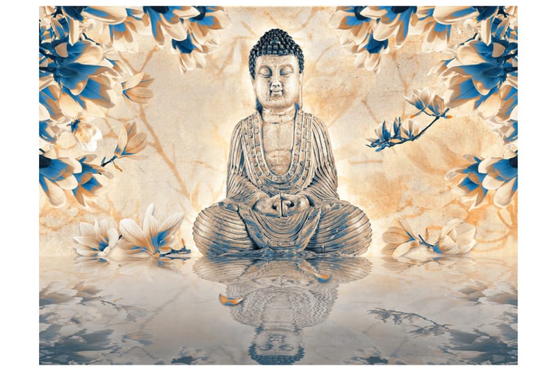 Canvastavle Buddha of Prosperity 250x193 - Artgeist sp. z o. o. - Boligtilbehør - Vægdekoration - Tapeter - Fototapeter