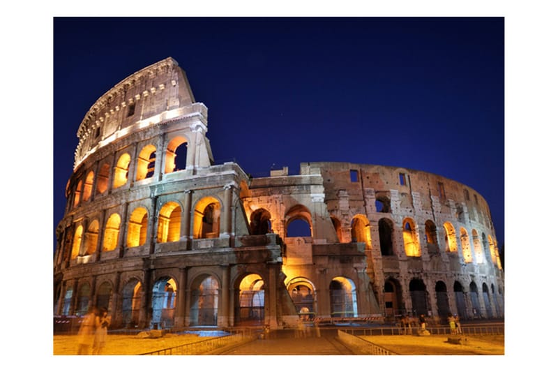 Canvastavle Colloseum om natten 200x154, Artgeist sp. z o. o.