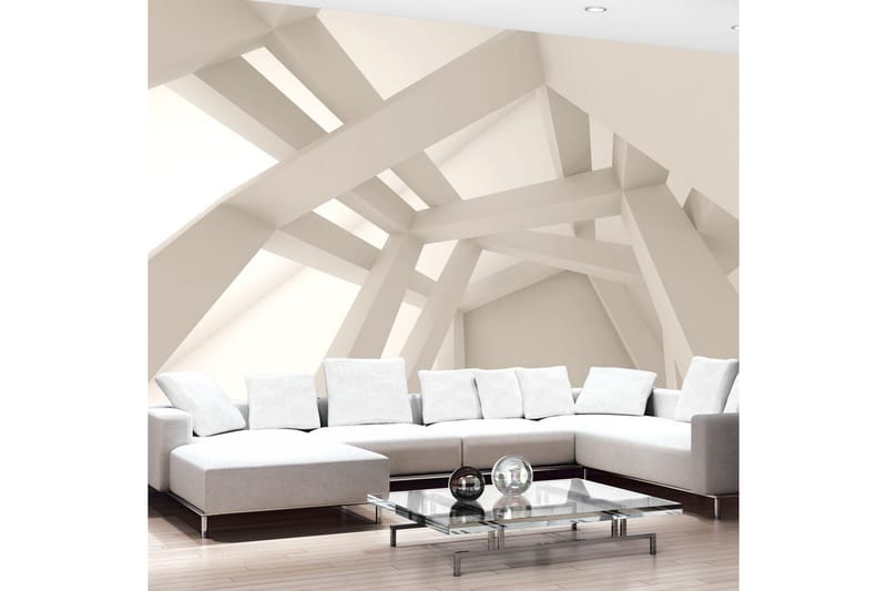 Canvastavle cremefarvet 150x105, Artgeist sp. z o. o.