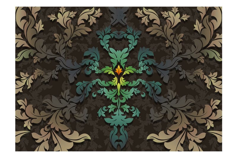 Canvastavle Dancing Leaves 100x70 - Artgeist sp. z o. o. - Boligtilbehør - Vægdekoration - Tapeter - Fototapeter