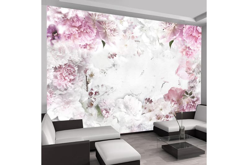 Canvastavle Dancing Peonies 200x140, Artgeist sp. z o. o.