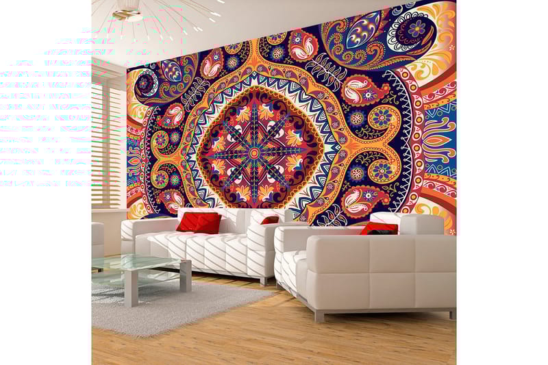 Canvastavle eksotisk mosaik 100x70 - Artgeist sp. z o. o. - Boligtilbehør - Vægdekoration - Tapeter - Fototapeter