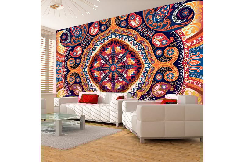 Canvastavle eksotisk mosaik 100x70 - Artgeist sp. z o. o. - Boligtilbehør - Vægdekoration - Tapeter - Fototapeter