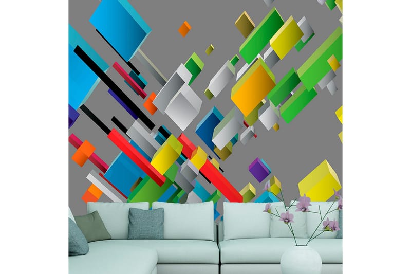 Canvastavle farve Puzzle 250x175 - Artgeist sp. z o. o. - Fototapeter