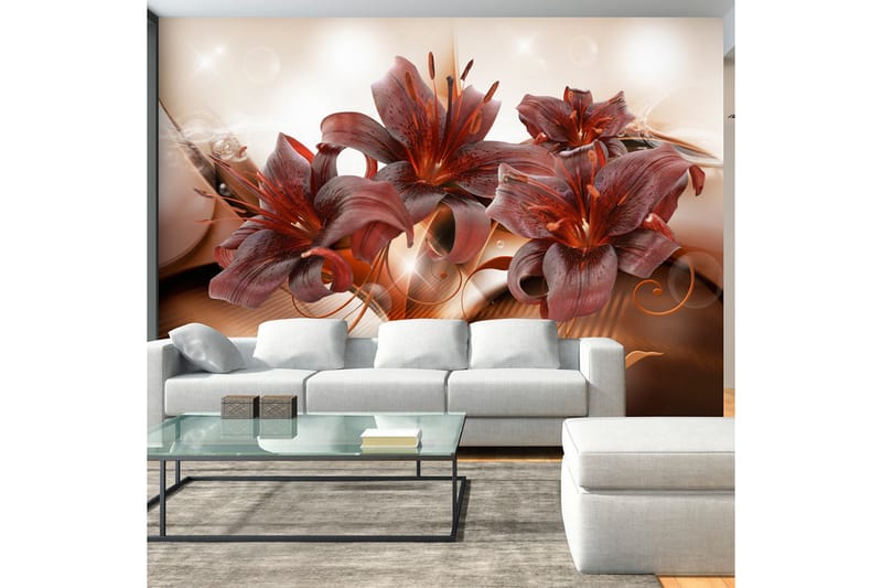 Canvastavle Fiery Temperament 200x140 - Artgeist sp. z o. o. - Boligtilbehør - Vægdekoration - Tapeter - Fototapeter