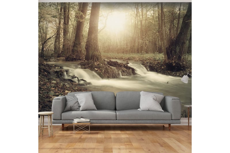 Canvastavle Forest Cascade 150x105, Artgeist sp. z o. o.