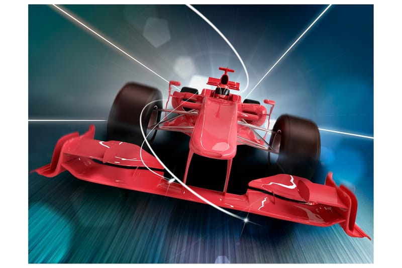 Canvastavle Formel 1 Bil 250x193, Artgeist sp. z o. o.