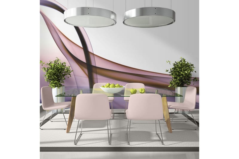 Canvastavle foto foto tapet lilla abstraktion 250x193, Artgeist sp. z o. o.