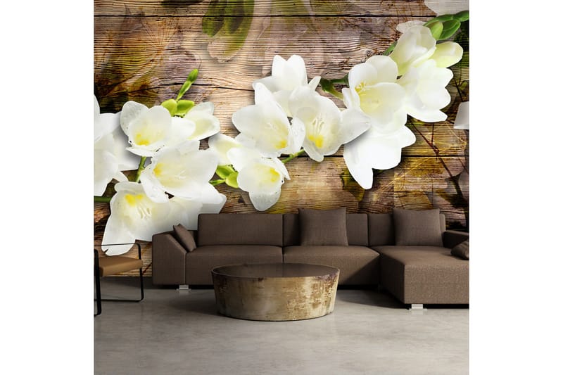 Canvastavle Freesia på træ 250x175, Artgeist sp. z o. o.