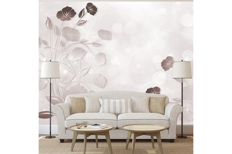 Canvastavle gentagelse af blomster 100x70, Artgeist sp. z o. o.