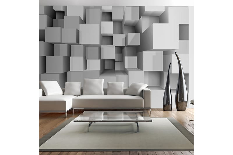 Canvastavle Geometric Puzzle 250x175 - Artgeist sp. z o. o. - Boligtilbehør - Vægdekoration - Tapeter - Fototapeter