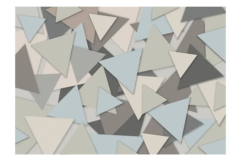 Canvastavle Geometric Puzzle 350x245 - Artgeist sp. z o. o. - Boligtilbehør - Vægdekoration - Tapeter - Fototapeter