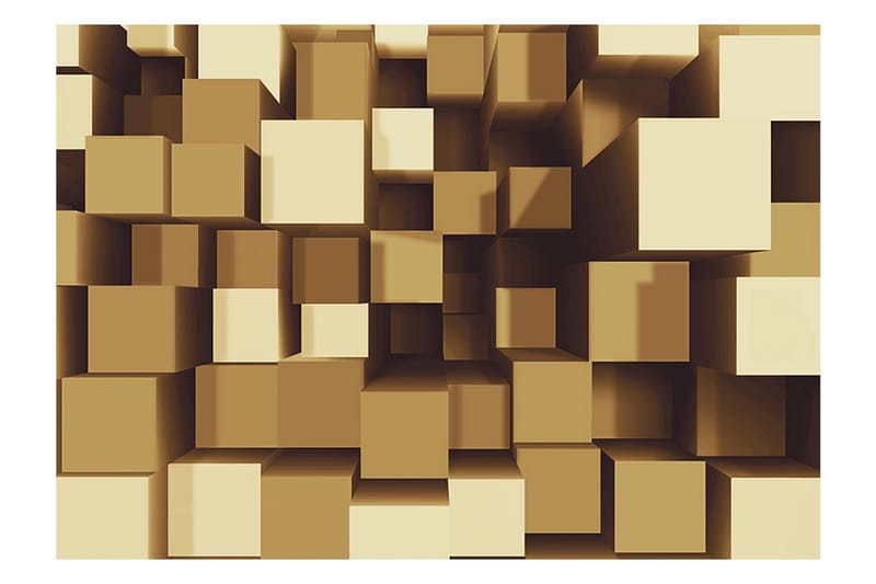 Canvastavle Geometrical Harmony 100x70 - Artgeist sp. z o. o. - Boligtilbehør - Vægdekoration - Tapeter - Fototapeter