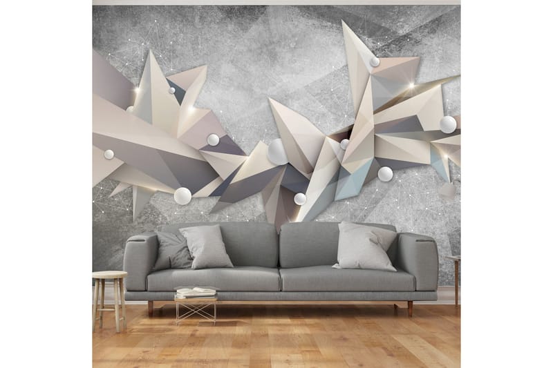 Canvastavle Geometrisk konstellation 250x175 - Artgeist sp. z o. o. - Boligtilbehør - Vægdekoration - Tapeter - Fototapeter