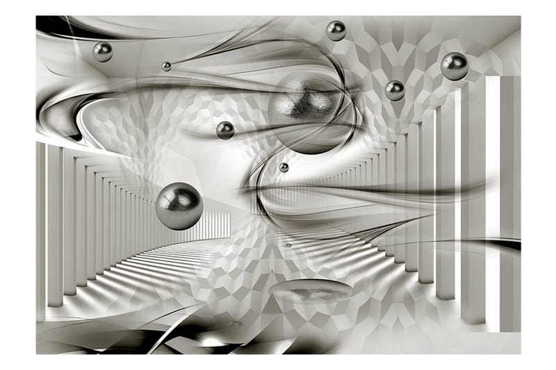 Canvastavle Geometrisk storm 100x70 - Artgeist sp. z o. o. - Boligtilbehør - Vægdekoration - Tapeter - Fototapeter