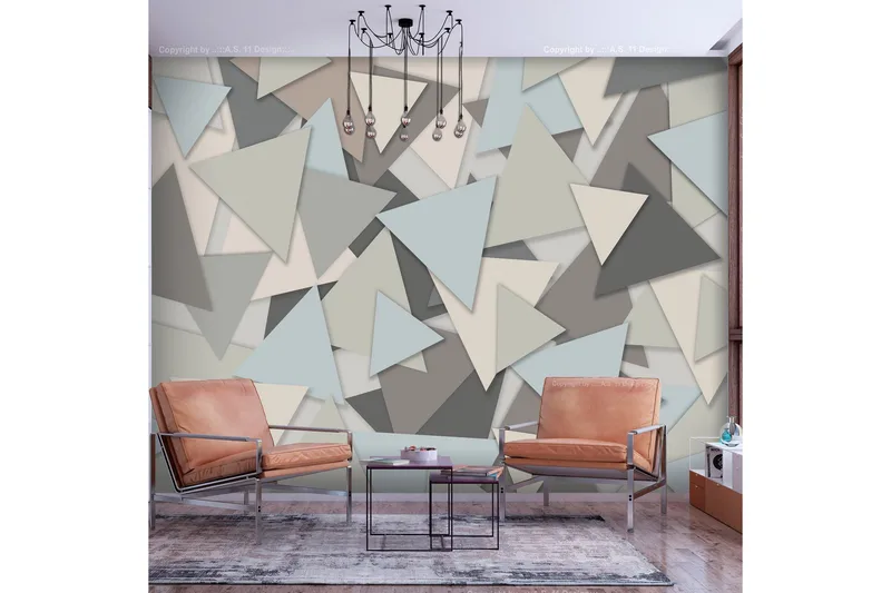 Canvastavle Geometrisk puslesæt 100x70, Artgeist sp. z o. o.