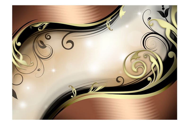 Canvastavle Golden Glow 250x175 - Artgeist sp. z o. o. - Boligtilbehør - Vægdekoration - Tapeter - Fototapeter