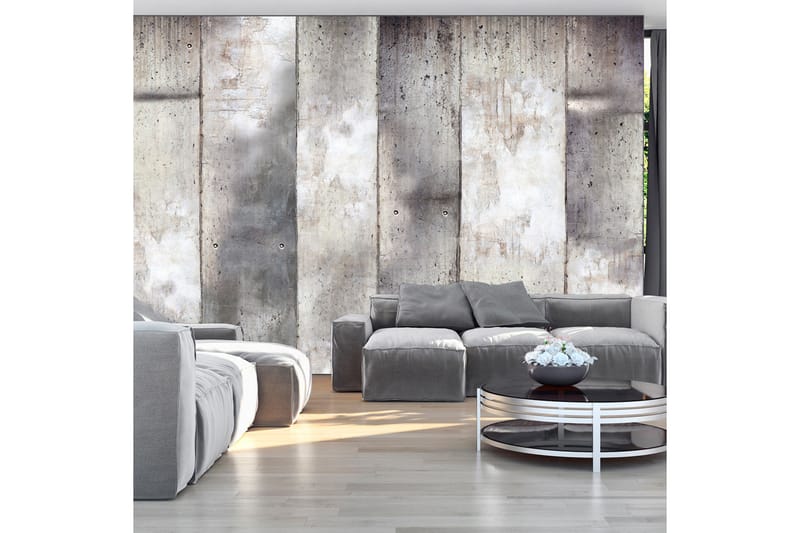 Canvastavle grå striber 250x175, Artgeist sp. z o. o.