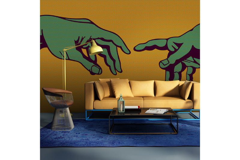 Canvastavle grøn Green Touch 200x154, Artgeist sp. z o. o.