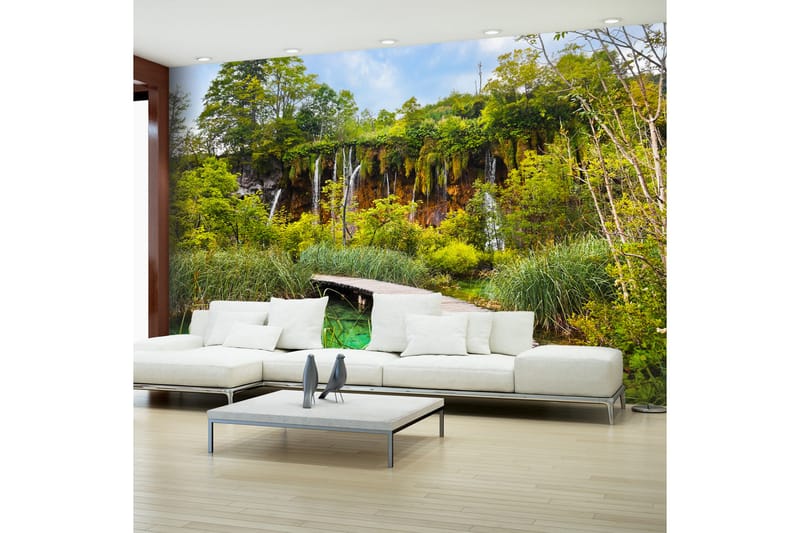 Canvastavle Green Green Oasis 250x175 - Artgeist sp. z o. o. - Boligtilbehør - Vægdekoration - Tapeter - Fototapeter