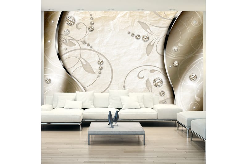 Canvastavle guld pynte 100x70 - Artgeist sp. z o. o. - Boligtilbehør - Vægdekoration - Tapeter - Fototapeter