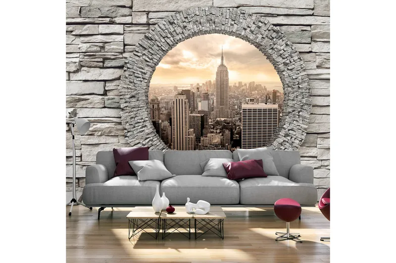 Canvastavle hemmeligt vindue 100x70, Artgeist sp. z o. o.