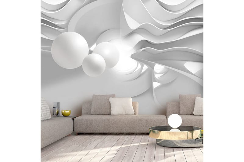 Canvastavle hvid korridorer 100x70, Artgeist sp. z o. o.