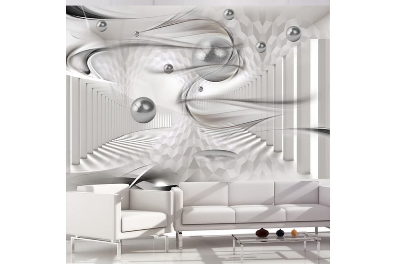 Canvastavle hvide kugler 100x70, Artgeist sp. z o. o.