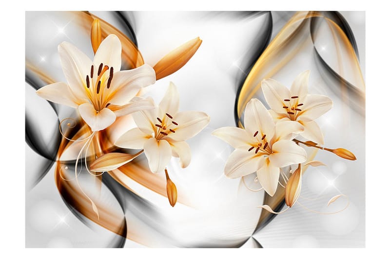 Canvastavle Innocence Of Lily 200x140 - Artgeist sp. z o. o. - Boligtilbehør - Vægdekoration - Tapeter - Fototapeter