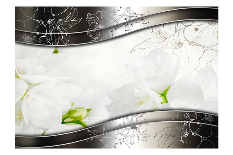Canvastavle Jasmine blomster 150x105 - Artgeist sp. z o. o. - Boligtilbehør - Vægdekoration - Tapeter - Fototapeter