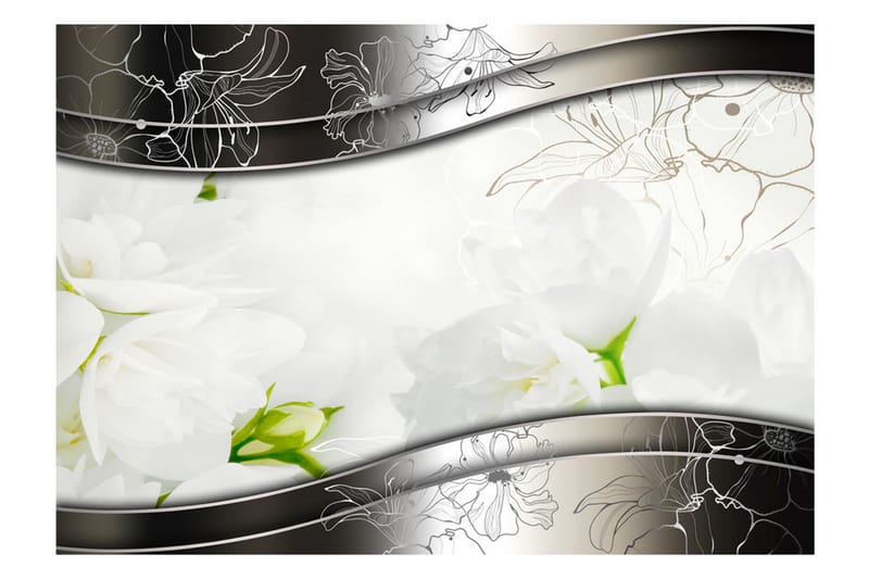 Canvastavle Jasmine blomster 200x140 - Artgeist sp. z o. o. - Fototapeter