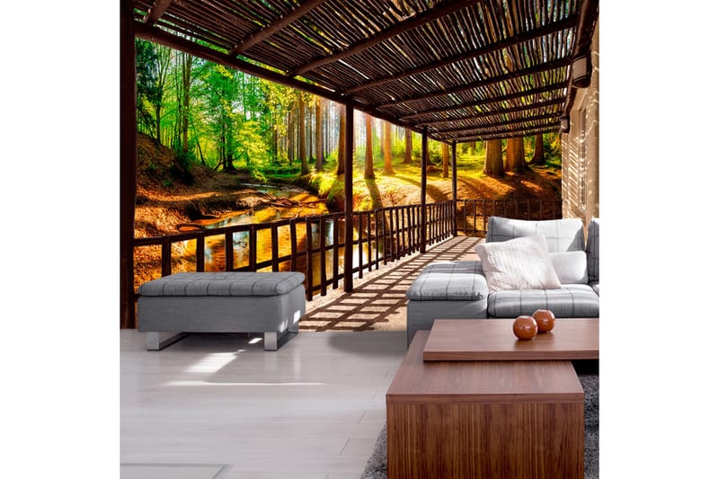 Canvastavle komme tilbage til naturen 150x105 - Artgeist sp. z o. o. - Boligtilbehør - Vægdekoration - Tapeter - Fototapeter