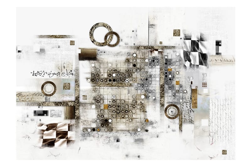 Canvastavle kunstnerisk gåte 150x105 - Artgeist sp. z o. o. - Boligtilbehør - Vægdekoration - Tapeter - Fototapeter