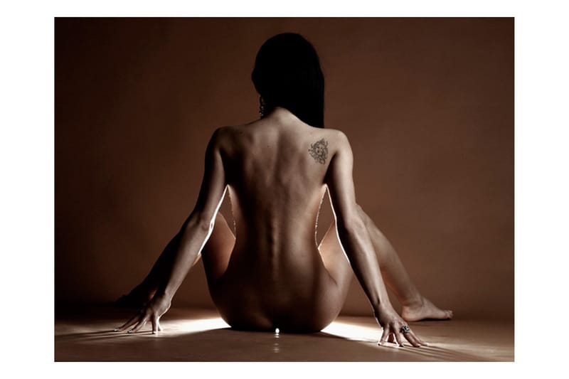 Canvastavle kvinde med tatovering 200x154 - Artgeist sp. z o. o. - Boligtilbehør - Vægdekoration - Tapeter - Fototapeter