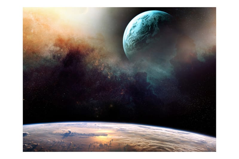 Canvastavle ligesom at være på en anden planet 200x154 - Artgeist sp. z o. o. - Boligtilbehør - Vægdekoration - Tapeter - Fototapeter