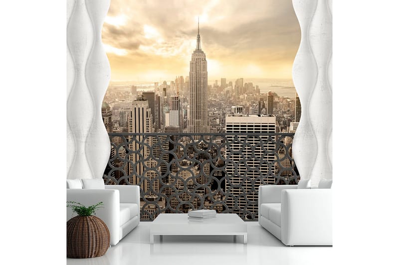 Canvastavle lys af New York 100x70, Artgeist sp. z o. o.